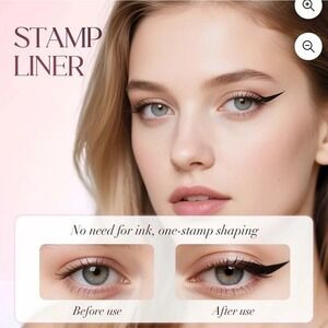 Rotating eyeliner stamp new black